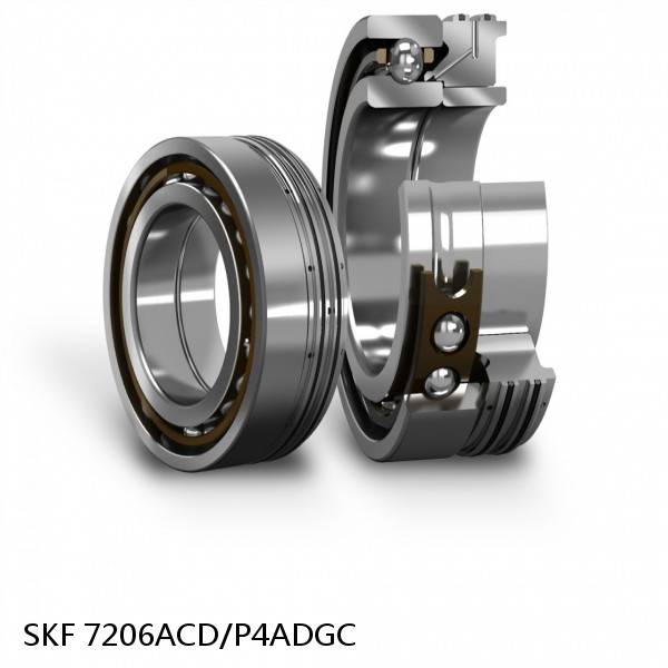 7206ACD/P4ADGC SKF Super Precision,Super Precision Bearings,Super Precision Angular Contact,7200 Series,25 Degree Contact Angle