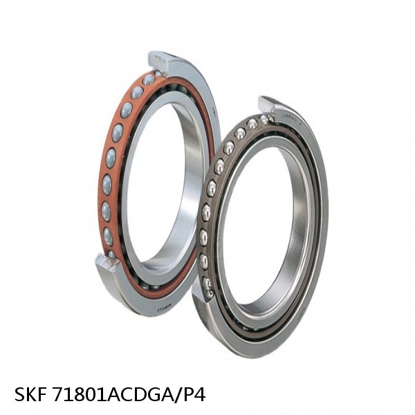 71801ACDGA/P4 SKF Super Precision,Super Precision Bearings,Super Precision Angular Contact,71800 Series,25 Degree Contact Angle