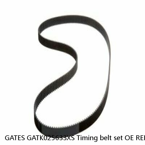 GATES GATK025633XS Timing belt set OE REPLACEMENT XX703 411D4E