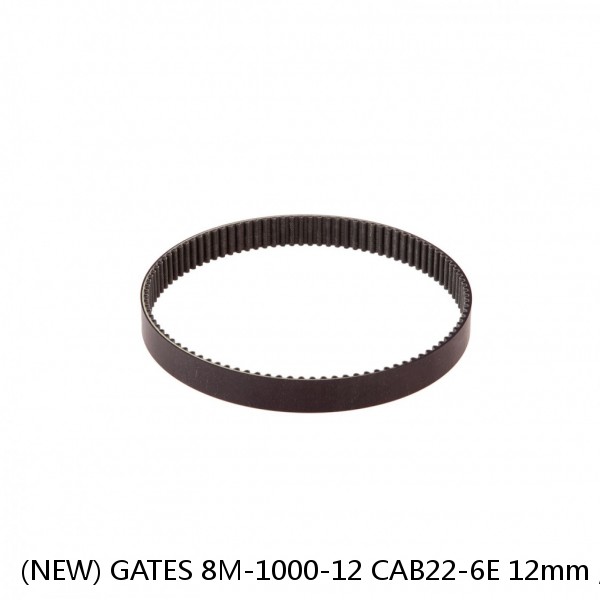 (NEW) GATES 8M-1000-12 CAB22-6E 12mm , 8mm , 125 Poly Chain GT Polychain Belt