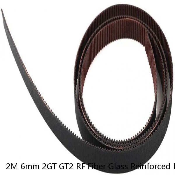 2M 6mm 2GT GT2 RF Fiber Glass Reinforced Rubber Timing Belt For 3D Printer GATES