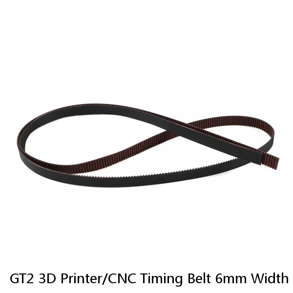 GT2 3D Printer/CNC Timing Belt 6mm Width Fiberglass Reinforced - Various Lengths